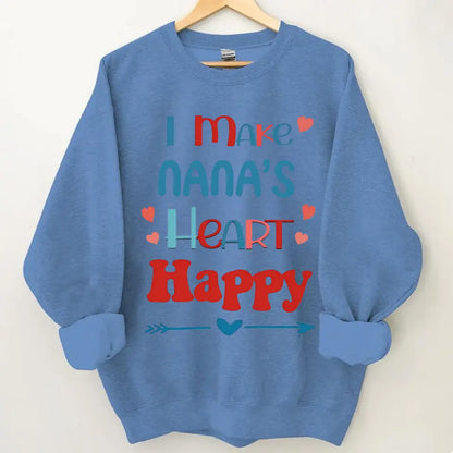 Customized Happiness for Your Loved Ones - Family Makes My Heart Happy Youth Clothes