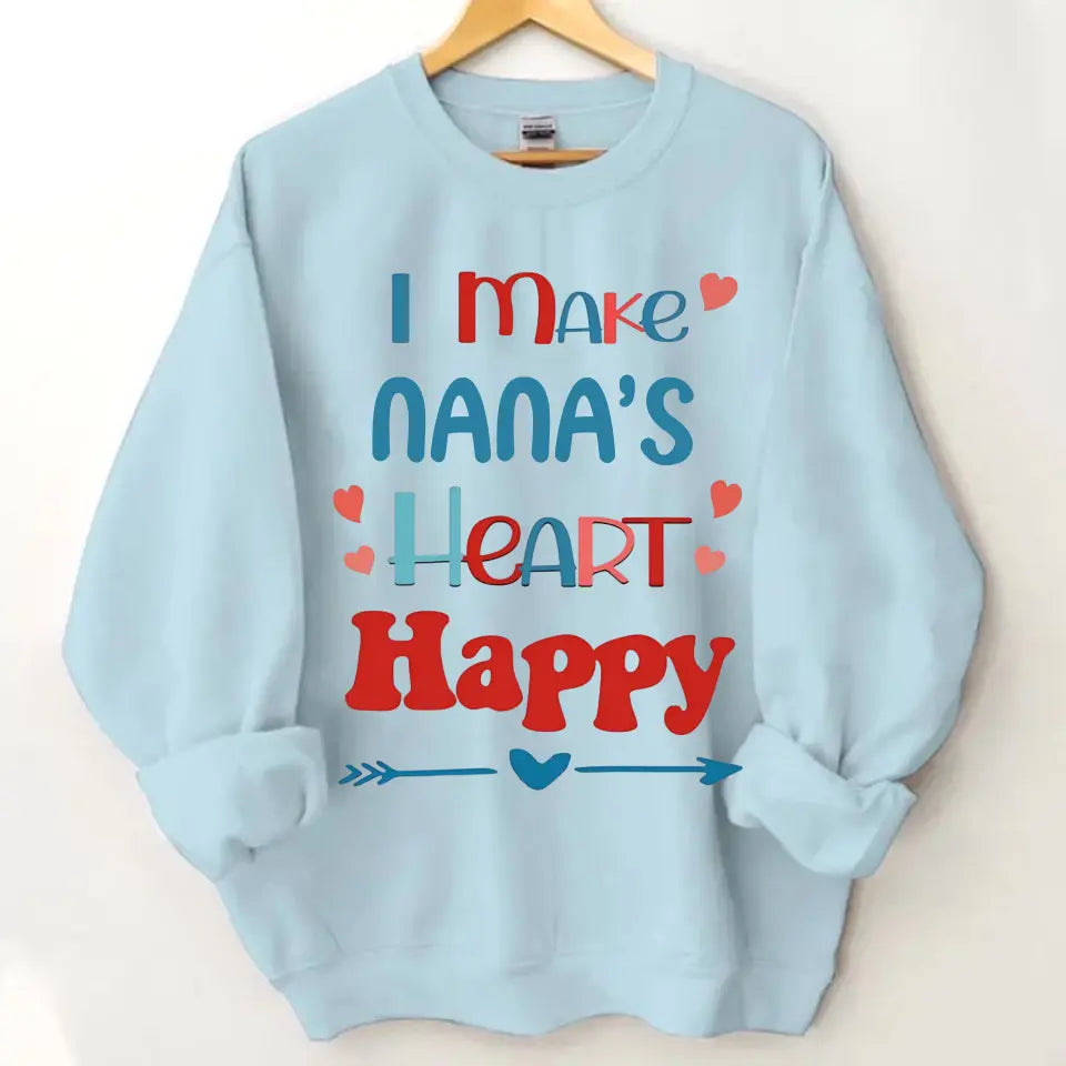 Customized Happiness for Your Loved Ones - Family Makes My Heart Happy Youth Clothes
