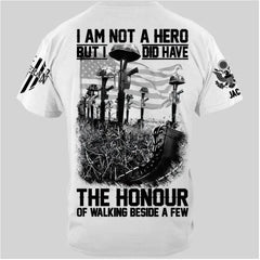 I Am Not A Hero Custom Shirt For Veteran Memorial Day Veterans Day Shirt