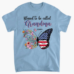 A Mother's Love Is The Greatest Gift - Family Personalized Custom Unisex T-shirt - 4th Of July, Gift For Mom, Grandma