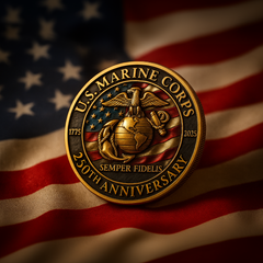 🔥60% Off Today Only! 🔥U.S. Navy Veterans Tribute Coin – 250 Years of Service