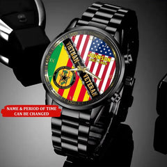 Personalized Name Time United States Army Vietnam Veteran Business Watch