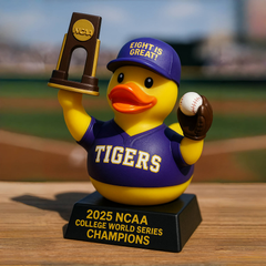 LSU’s 2025 Champion Duck