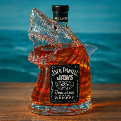 Jaws 50th Anniversary Limited Edition Whiskey Bottle