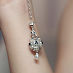 ✨✨Catch The Moon：Gorgeous gentle moonlight pearls 🥰🥰Perfect gift for a woman 👑👑Delicate Necklace