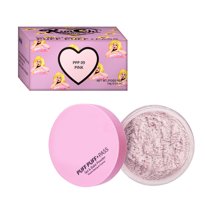 Cross-Border Girl Matte Oil-Control Setting Powder