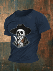 Men's VK Printed Casual T-Shirt