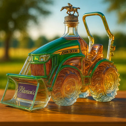 John Deere Tractor Whisky Bottle