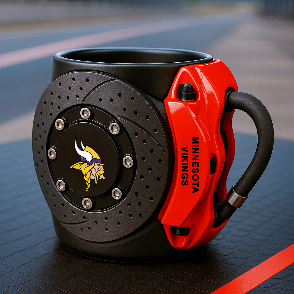 Gridiron Brake Caliper Mug –Football team Edition