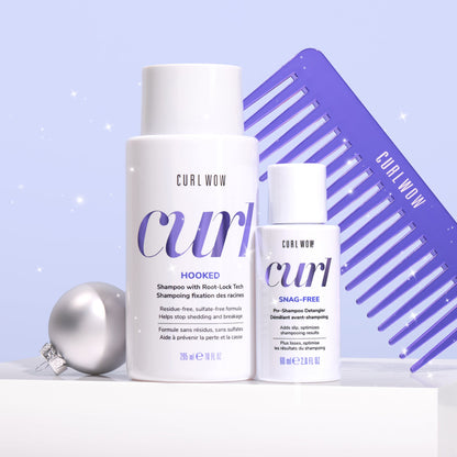 KNOT ANYMORE!  Detangling Set ~ with FREE Glide-Thru Comb