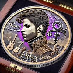 🔥Limited Edition🎁Prince Commemorative Coin