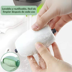 RODILLOMÁGICO™ - Rodillo reutilizable para eliminar fácilmente pelos de mascotas, pelusas y polvo