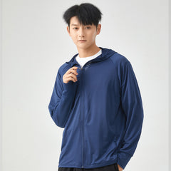 Summer Sun Protection Clothes Men'S Outdoor Sun Protection Clothes Women'S Thin Breathable Ultraviolet Skin Clothes Long-Sleeved Windbreaker Trendy Jacket