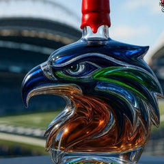 New Seattle Seahawks Maker'S Mark Whiskey Bottle