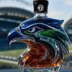 New Seattle Seahawks Maker'S Mark Whiskey Bottle