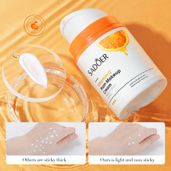 Cross-Border Foreign Trade Sadoer Vitamin C Non-Facial Cream Moisturizing Moisturizing And Brightening Skin Tone Concealer Wholesale