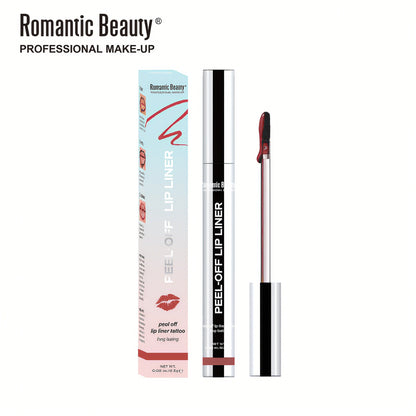 Cross-Border Peel-Off Lip Liner Matte Waterproof Lip Gloss Long-Lasting Non-Fading Moisturizing Lip Glaze Pouty Lip Lipstick Hot Style