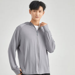 Summer Sun Protection Clothes Men'S Outdoor Sun Protection Clothes Women'S Thin Breathable Ultraviolet Skin Clothes Long-Sleeved Windbreaker Trendy Jacket
