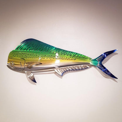 Ocean Predator Stainless Steel Wall Art – Bold Shark Decor for Modern Spaces