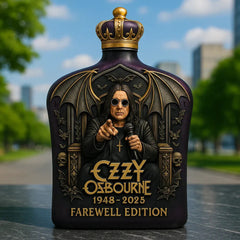 New Product Of Ozzy Osbourne The Final Performance Whiskey Bottle In Cross-Border Independent Station