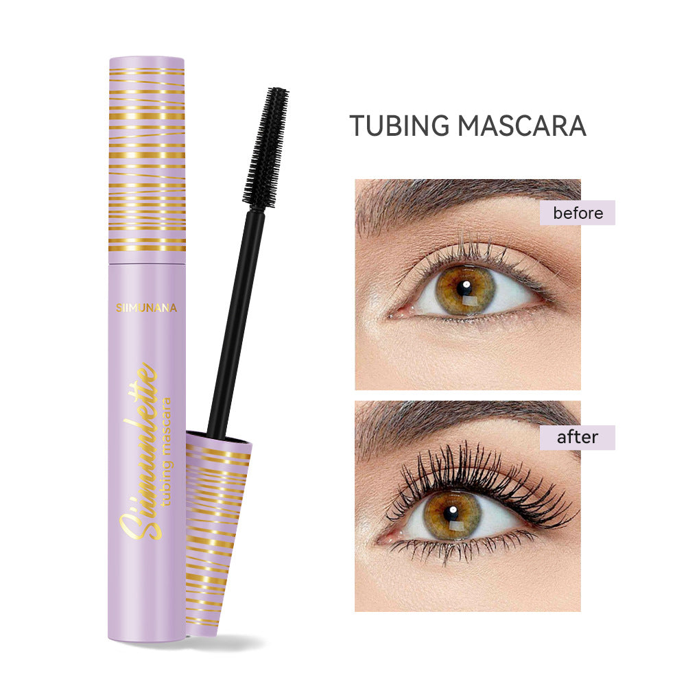 Cross-Border Hot-Selling Tk Hot-Selling Temu Hot-Selling Mascara, Long-Lasting, Waterproof, Curl-Free And Non-Smudged