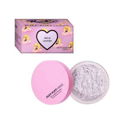 Cross-Border Girl Matte Oil-Control Setting Powder