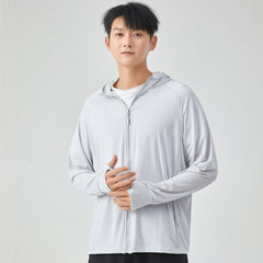 Summer Sun Protection Clothes Men'S Outdoor Sun Protection Clothes Women'S Thin Breathable Ultraviolet Skin Clothes Long-Sleeved Windbreaker Trendy Jacket