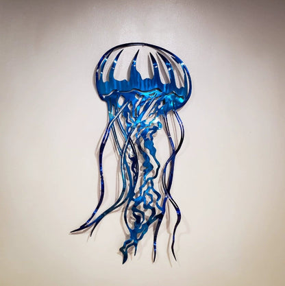 Ocean Predator Stainless Steel Wall Art – Bold Shark Decor for Modern Spaces