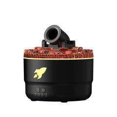 Cannon of Aromas: Artistic 7-Color Cracked Ultrasonic Humidifier & Diffuser – Turn Your Home Into a Relaxing Haven!