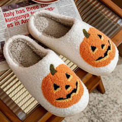 Pumpkin Slipper Pumps