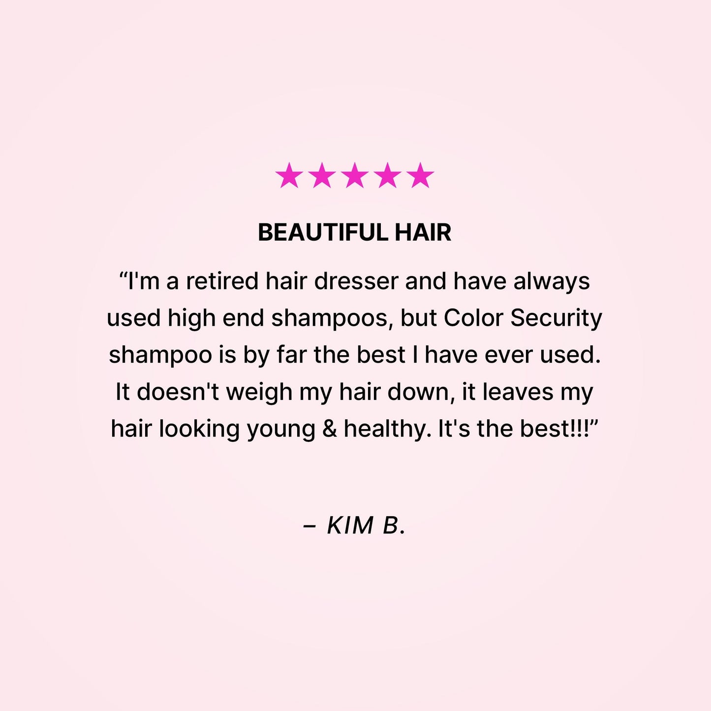 Color Security Shampoo - Subscription