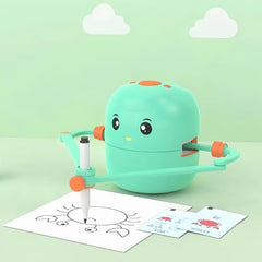 Interactive Educational Drawing Robot for Kids – With 100 Word Cards & Voice Interaction - The Best Gift for Kids