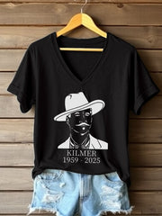 Womens Fovever Our Huckleberry 1959-2025 Print T-Shirt