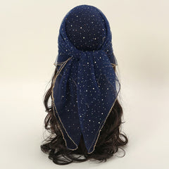 🔥 Women's Glitter Decor Head Scarf