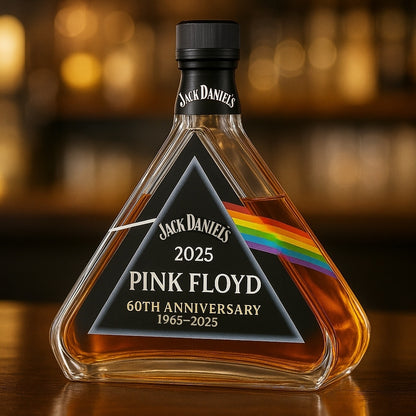 Pink Floyd’s 60th DSOTM Whiskey Bottle