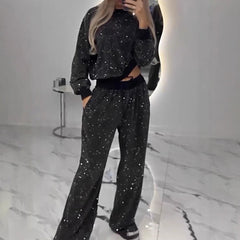 Starlight Glow Loose-Fit Two-Piece Set