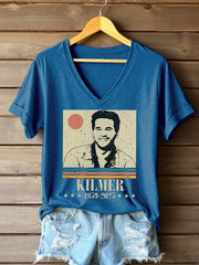 Womens Fovever Our Huckleberry 1959-2025 Print T-Shirt