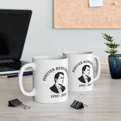 Rest in Peace Charlie Kirk Memorial Coffee Mug Tribute Gift Remembrance Cup In Memory Commemorative RIP Mug Turning Point USA Mug Kirk Mug