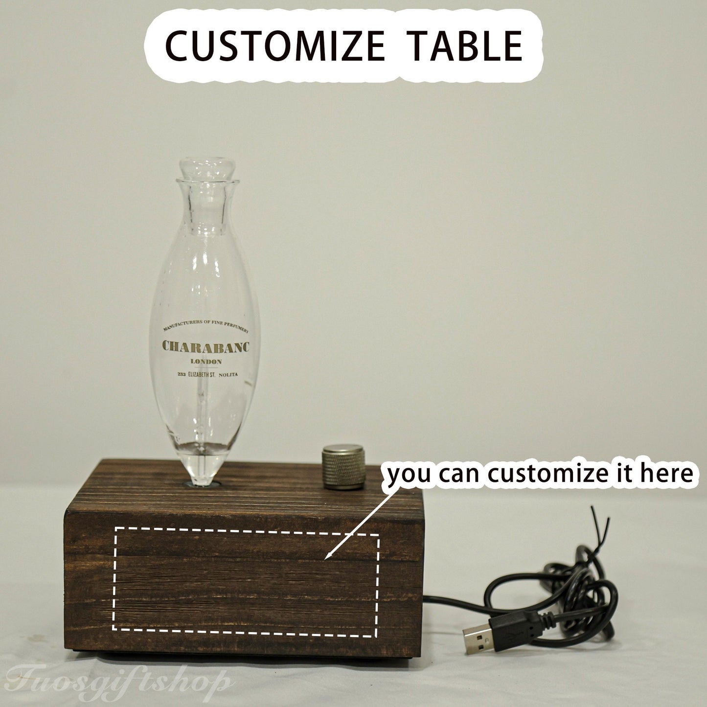 Aromatherapy Before Everything - Personalized Custom Wooden Diffuser