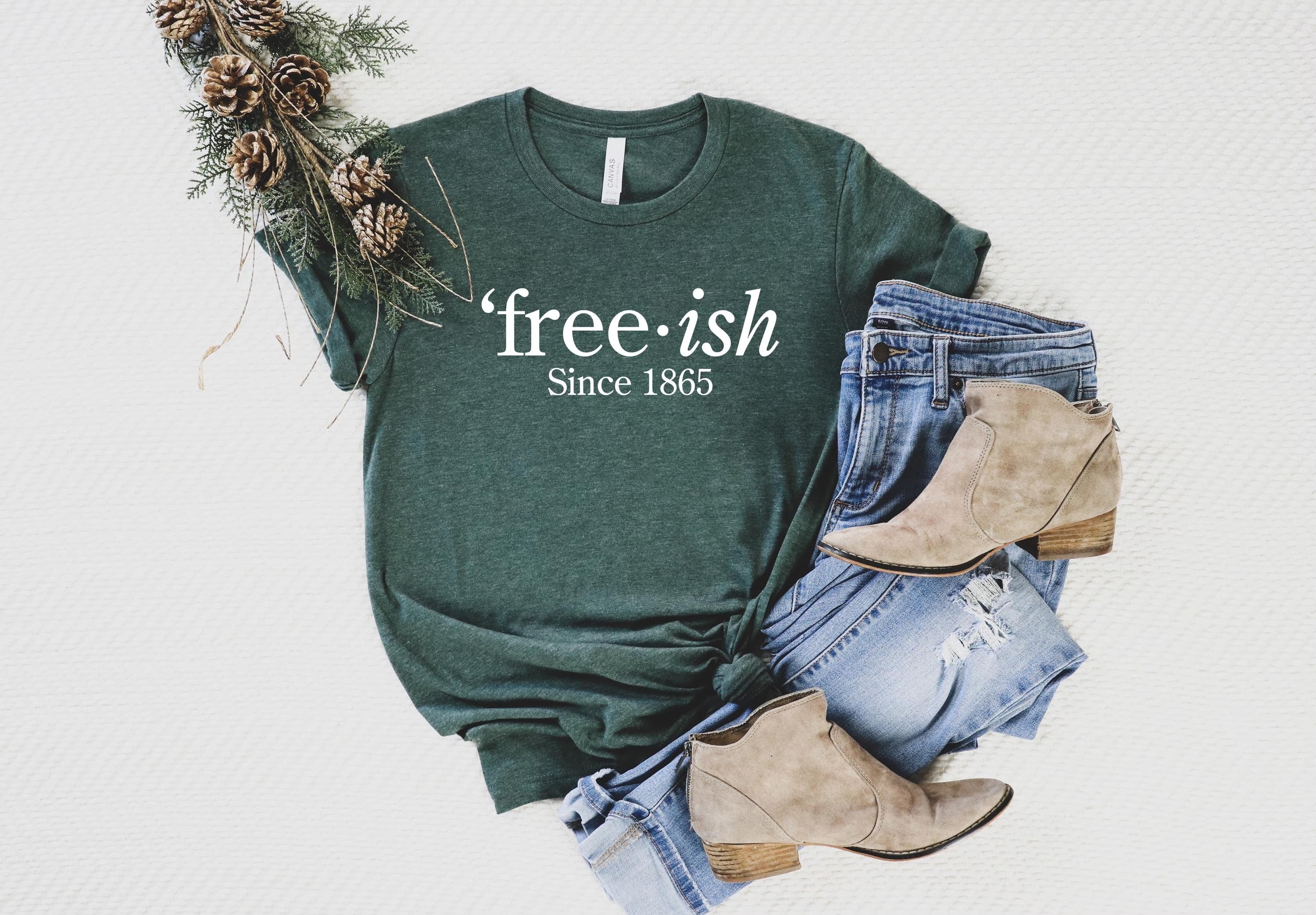 Free-ish Shirt, Juneteenth Shirt, Black Lives Matter Shirt, Girlfriend Gift, Free-ish Since 1865 Shirt, Juneteenth T-shirt, BLM Shirt,