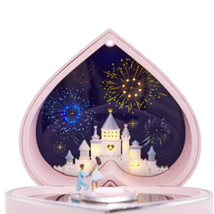 Heart-Shaped Musical Jewelry Box – Elegance, Love & Melody in One Beautiful Gift – The best gift for your loved ones