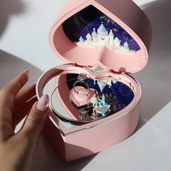 Heart-Shaped Musical Jewelry Box – Elegance, Love & Melody in One Beautiful Gift – The best gift for your loved ones