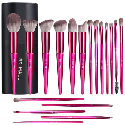 BS-MALL 18-Pcs Makeup Brush Set with Case