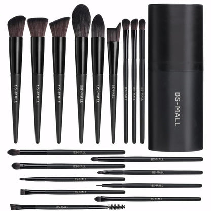 BS-MALL 18-Pcs Makeup Brush Set with Case