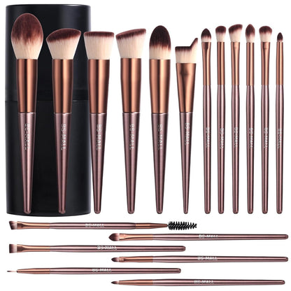 BS-MALL 18-Pcs Makeup Brush Set with Case