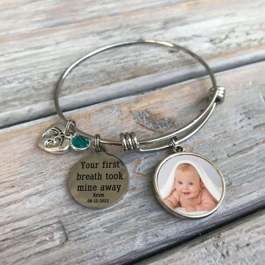 Personalisiertes Charm-Armband für neue Mütter