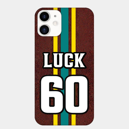 Personalisierte Fußball-Handyhüllen mit individuellem Namen und Nummer des Spielers, All-Over-Print-Hüllen